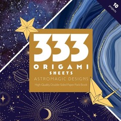 333 Origami Sheets Astro Magic Designs: High-Quality Double-Sided Paper Pack…