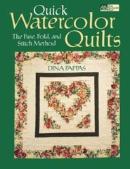 Quick Watercolor Quilts: The Fuse, Fold, and Stitch Method – VERY GOOD