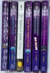 Breathtaking Romantic Suspense by Rebecca York Six Paperback