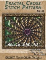 Fractal Cross Stitch Pattern No 143
