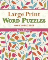 Large Print Word Puzzles by