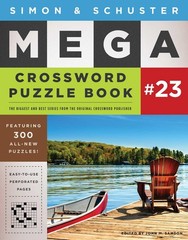Simon & Schuster Mega Crossword Puzzle Book #23 – paperback Samson, John M.