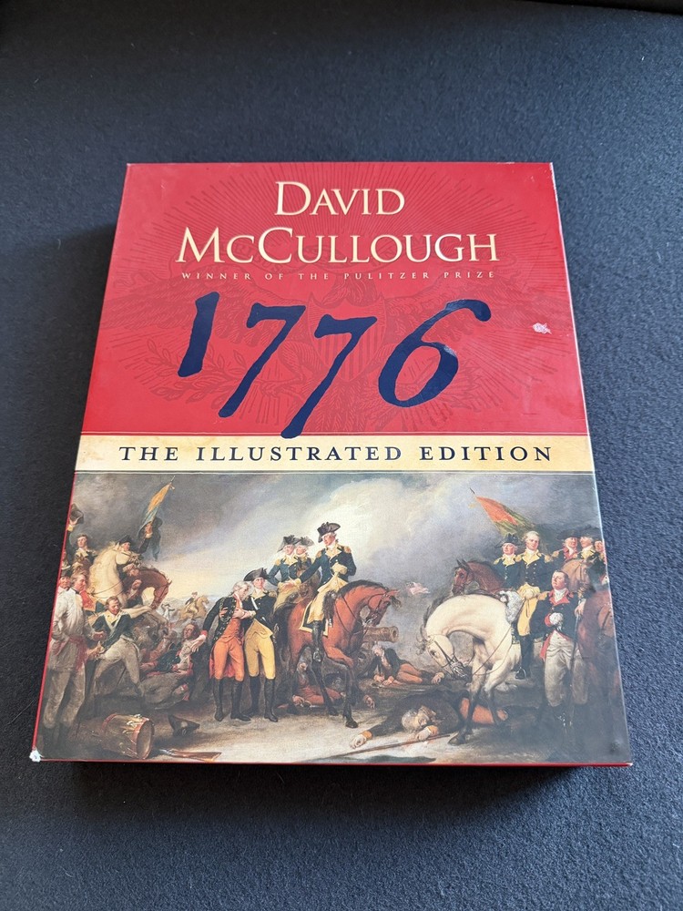 1776 The Illustrated Edition David McCullough – 140 Images & Removable Replicas