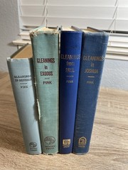 Arthur W. Pink Gleanings Bundle: Genesis, Exodus, Joshua, Paul – HC – Good