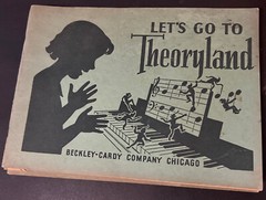 Let’s Go To Theoryland Beckley Cardy Co. Chicago VTG Childrens Music Theory Book