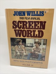 JOHN WILLIS 1981 Film Annual SCREEN WORLD Yearbook w/plastic