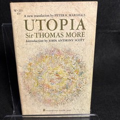 Utopia by Sir Thomas More 1965 1st print Washington Square Press
