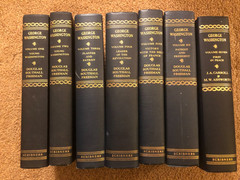 GEORGE WASHINGTON 7 Volume Set Douglas Southall Freeman “FIRST EDITION”