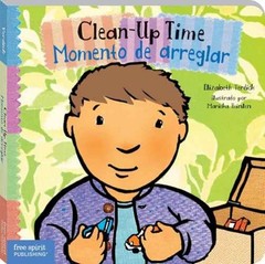 Clean-Up Time / Momento de – Board book, by Verdick Elizabeth – Very Good