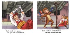 Spank the Monkey Lends a Hand HARD COVER–Physical Book