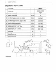KUBOTA LA1065A Front Loader Operators Manual – DURABLE LOOP BOUND – TOUGH COVERS