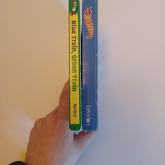 Thomas Friends Train & Hot Wheels Driven to Thrill Board Books for Kids