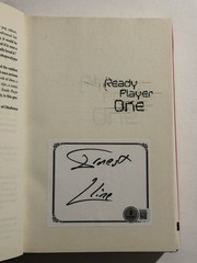 ERNEST CLINE SIGNED READY PLAYER ONE BOOK AUTOGRAPHED FIRST EDITION RARE BAS COA