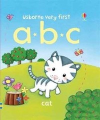 Usborne Very First A B C Board Book – Board book – Very Good j