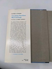 Flannery O’Connor Everything That Rises Must Converge Paperback 1980 Noonday