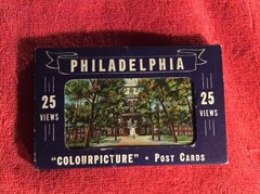 25 POSTCARDS PHILADELPHIA VINTAGE COLOR PICTURE SOUVENIR