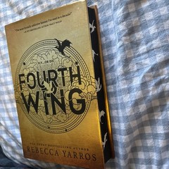 Fourth Wing First Edition with Sprayed Dragon edges